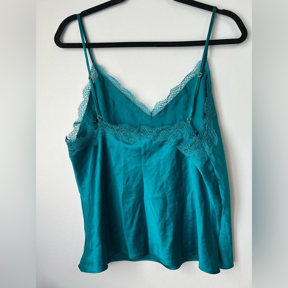 Victoria's Secret sz large Turquoise Lace Camisole - Picture 5 of 5